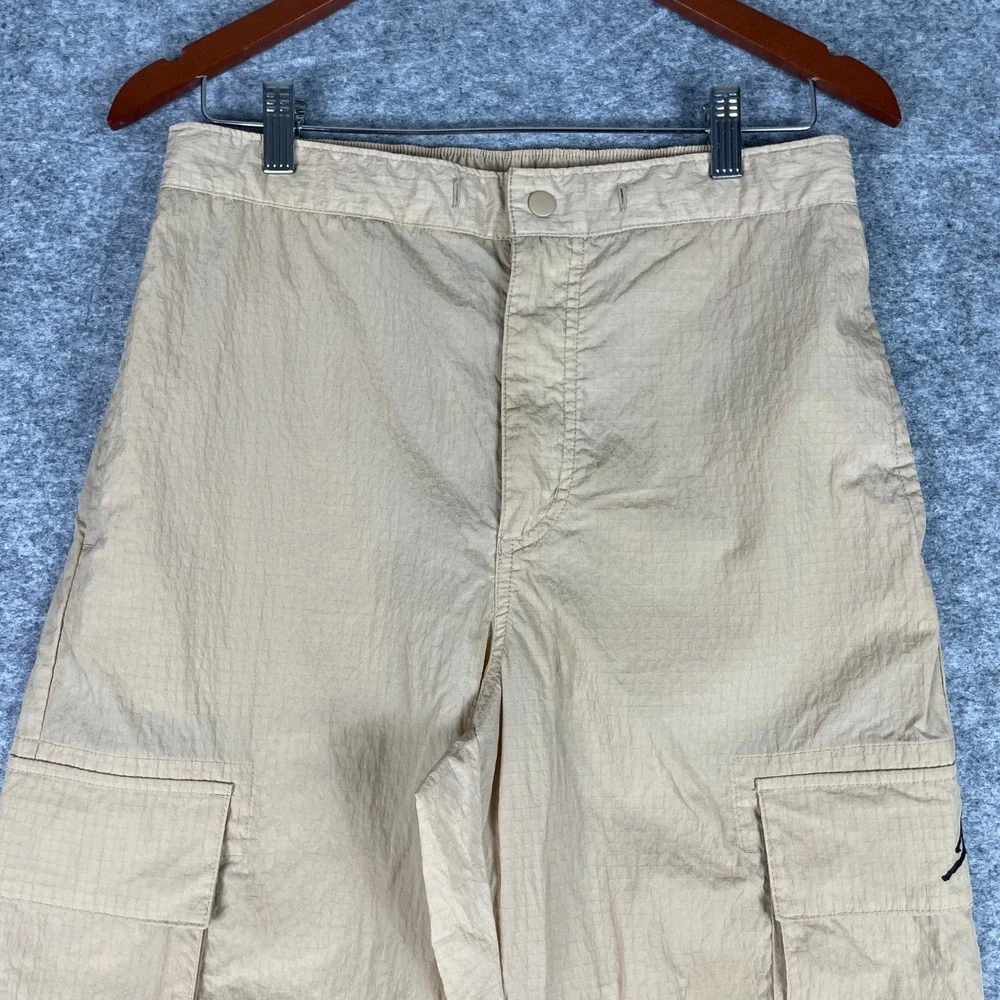 Jordan Flight Cargo Pants Mens S Tan Ripstop Nylon Utility Joggers HV8606-277